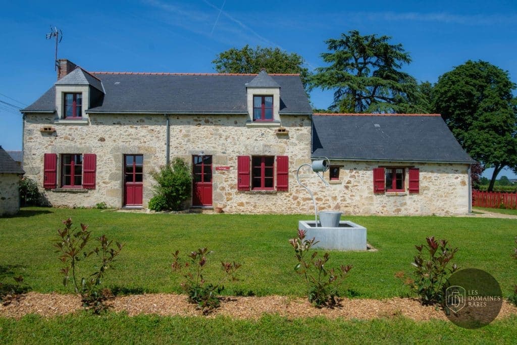Vue extérieure du domaine Domaine des Gauliers à Terranjou en Pays de la Loire