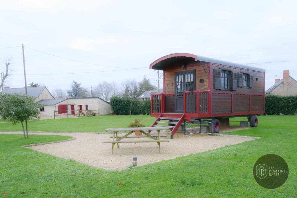 Vue extérieure du domaine Domaine des Gauliers à Terranjou en Pays de la Loire
