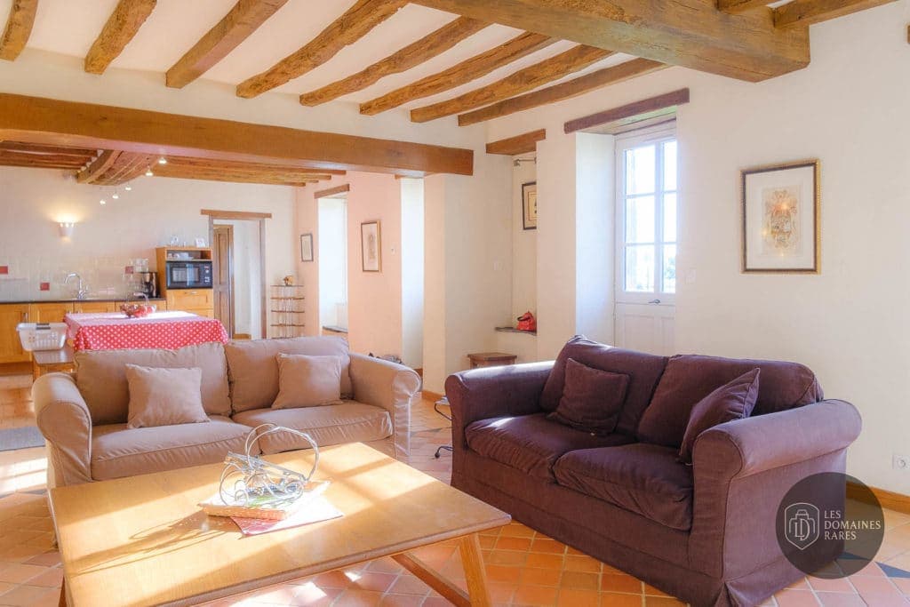 Espace intérieur du domaine Domaine des Gauliers à Terranjou en Pays de la Loire
