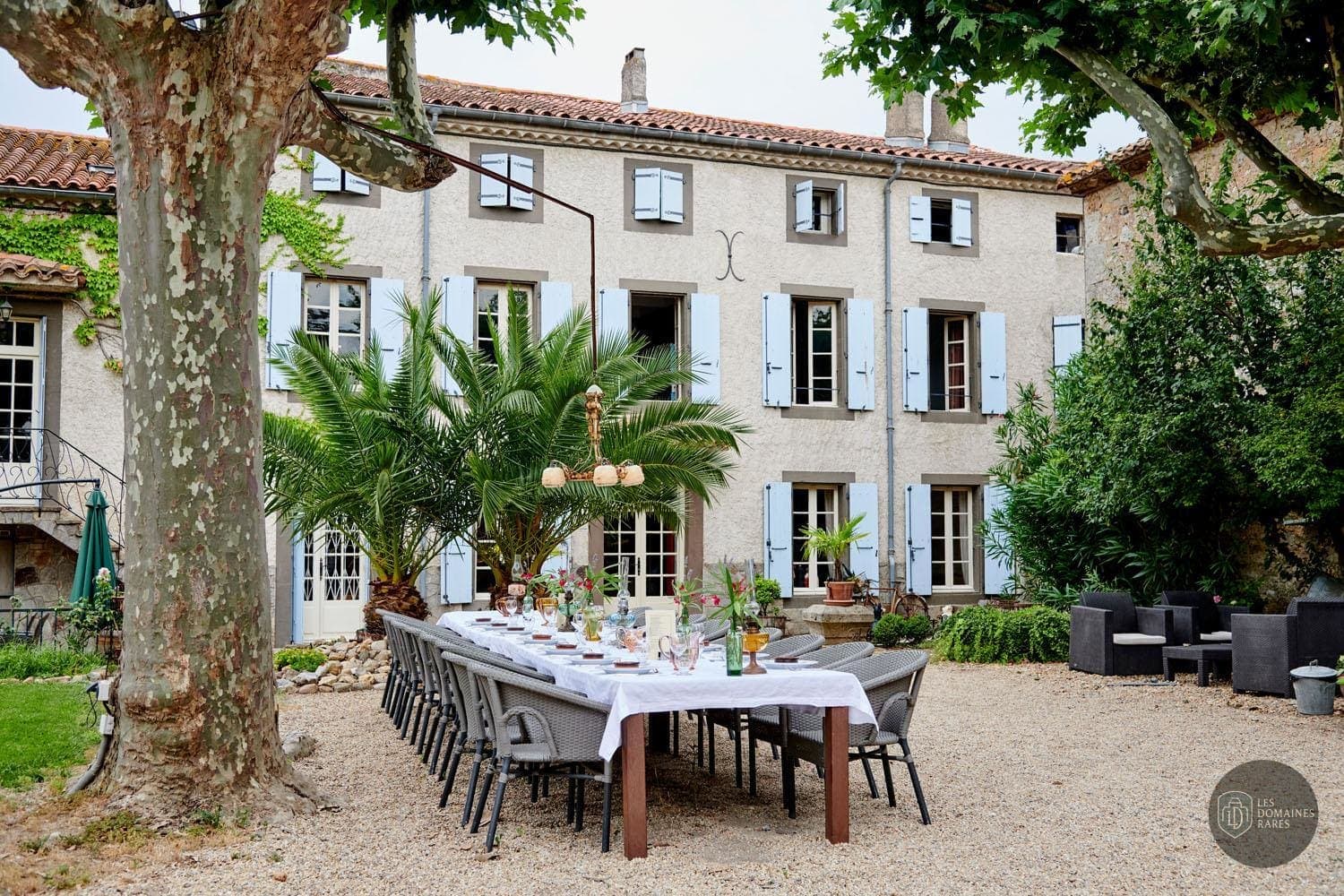 Vue extérieure du domaine Domaine des Loirs en Pays de la Loire