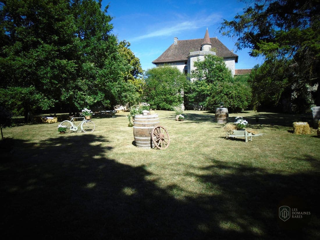 Vue extérieure du domaine Domaine des Ombrais à Angoulême en Nouvelle-Aquitaine