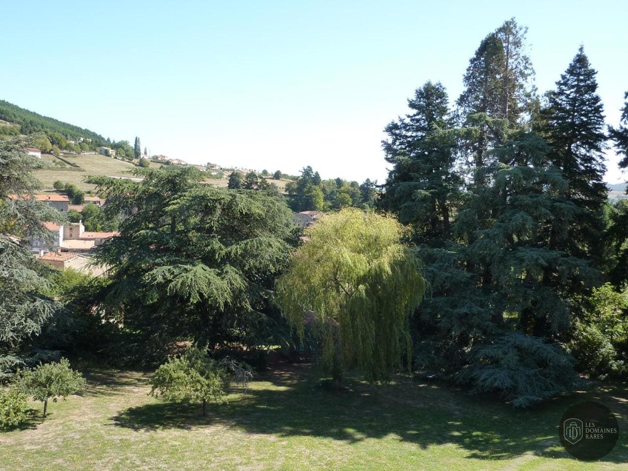 Vue extérieure du domaine Domaine des Soyeux en Auvergne-Rhône-Alpes
