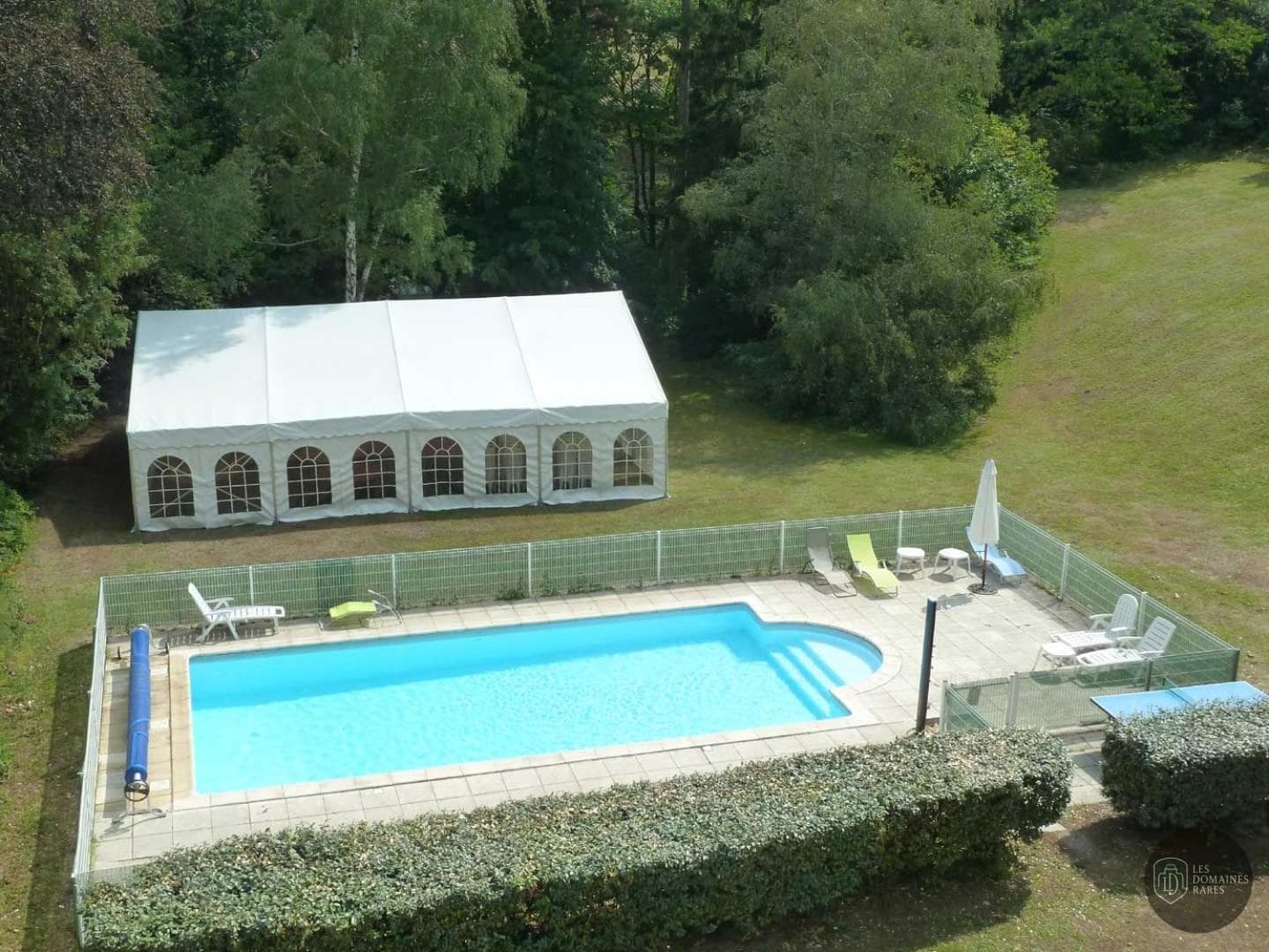 Vue extérieure du domaine Domaine des Soyeux en Auvergne-Rhône-Alpes