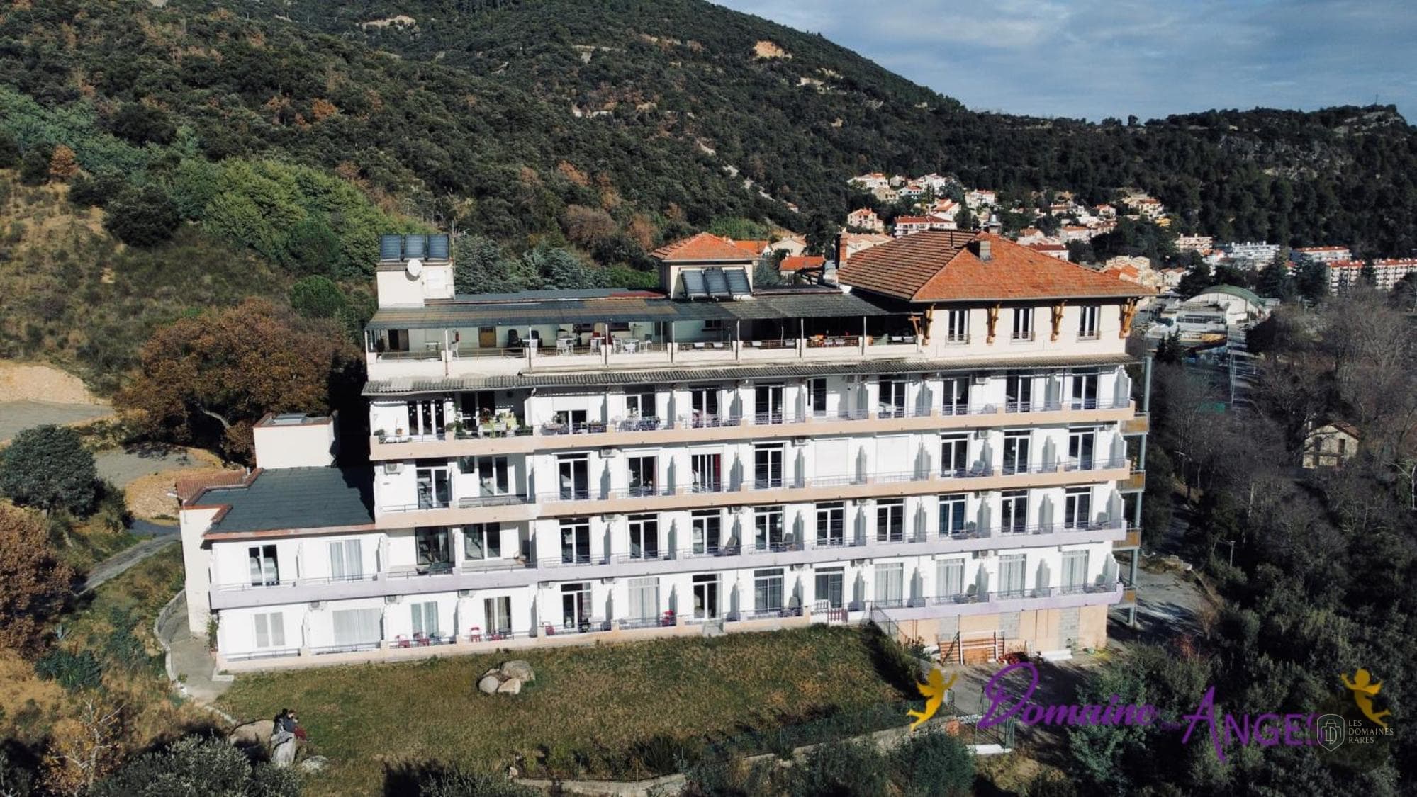 Vue extérieure du domaine Domaine des Soyeux en Auvergne-Rhône-Alpes