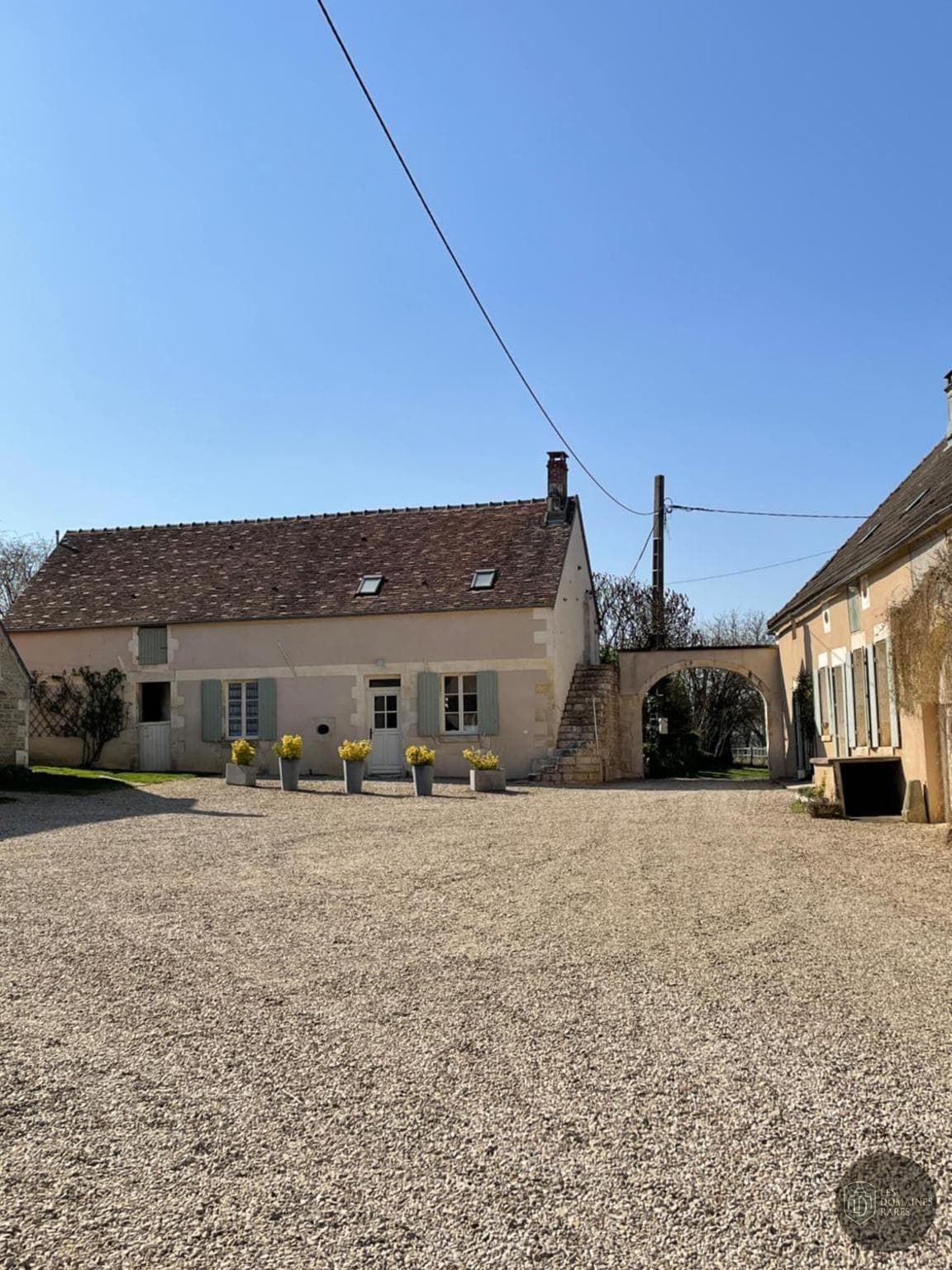 Vue extérieure du domaine Domaine du Bouloy en Bourgogne-Franche-Comté