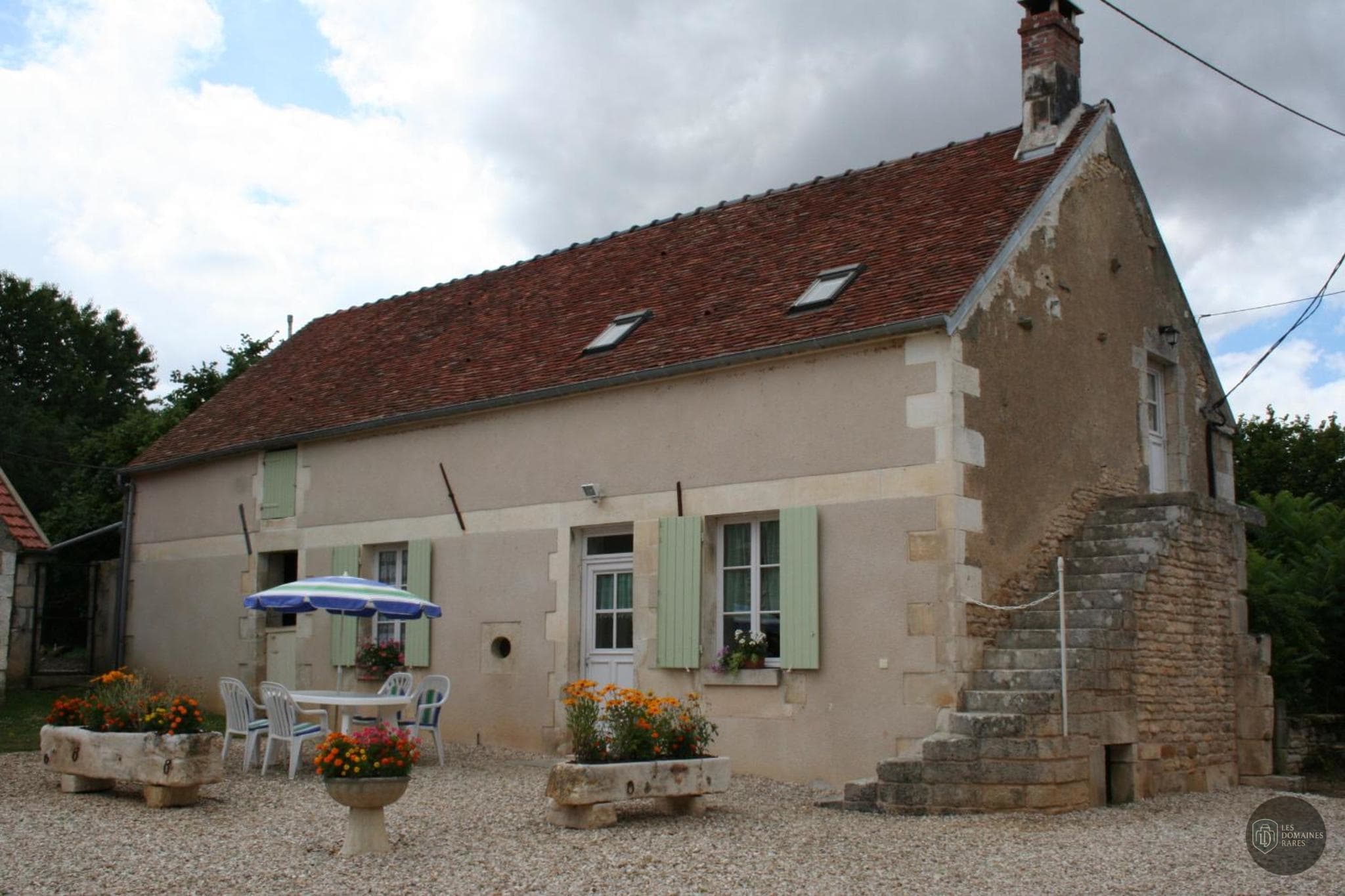 Vue extérieure du domaine Domaine du Bouloy en Bourgogne-Franche-Comté