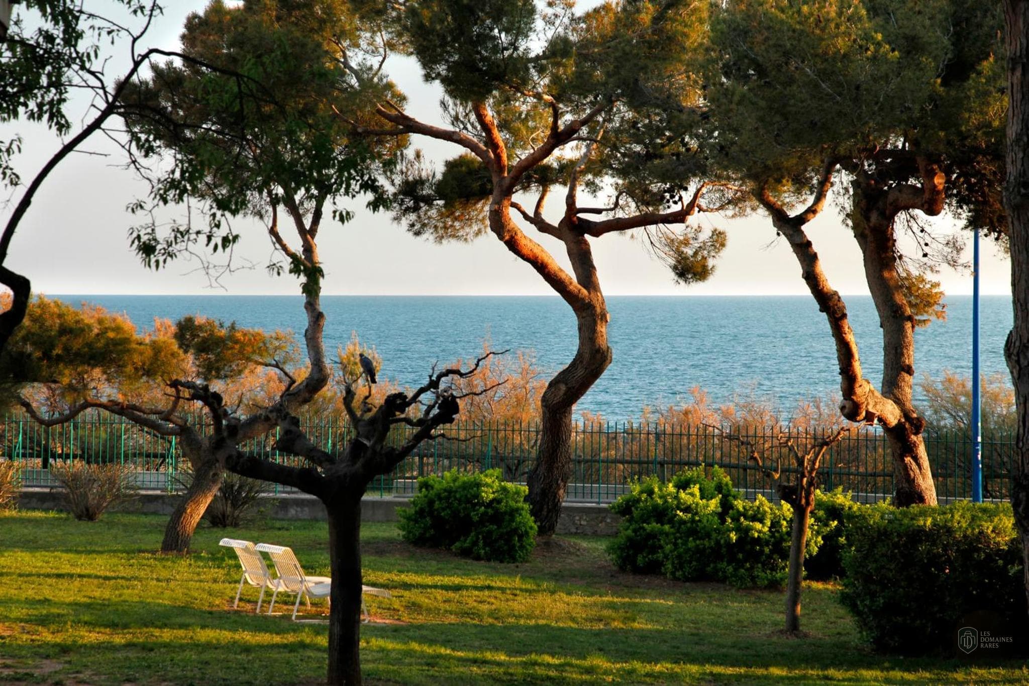 Vue du domaine Domaine du Lazaret à Sète en Occitanie