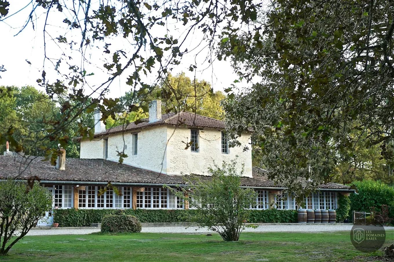 Vue extérieure du domaine Domaine du Vautrait en Nouvelle-Aquitaine