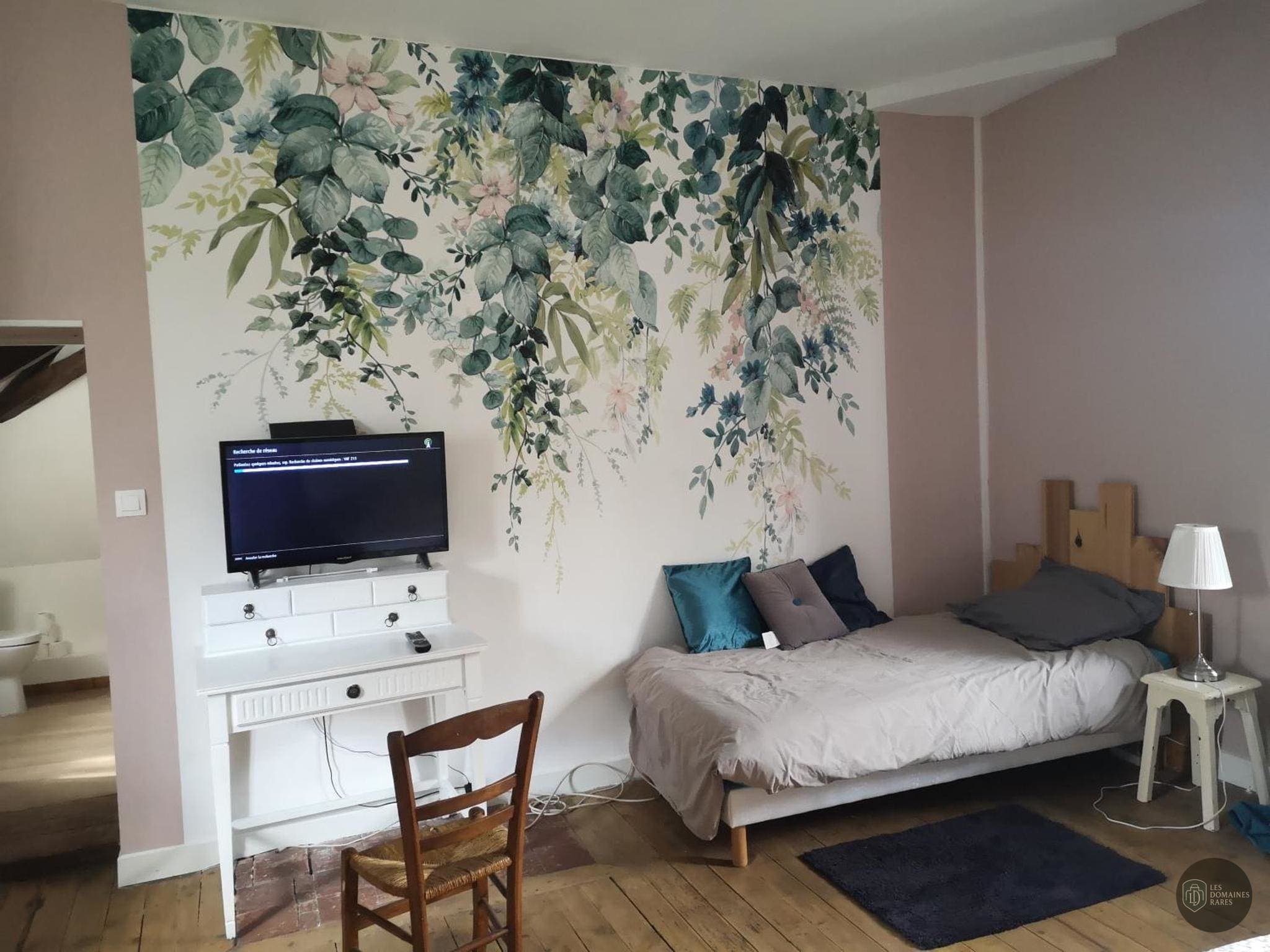 Chambre du domaine Domaine le Petit Plessis en Pays de la Loire - séminaire aigrefeuille-sur-maine, france