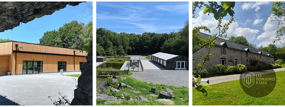 Vue extérieure du lieu Echologia à Louverné en Pays de la Loire