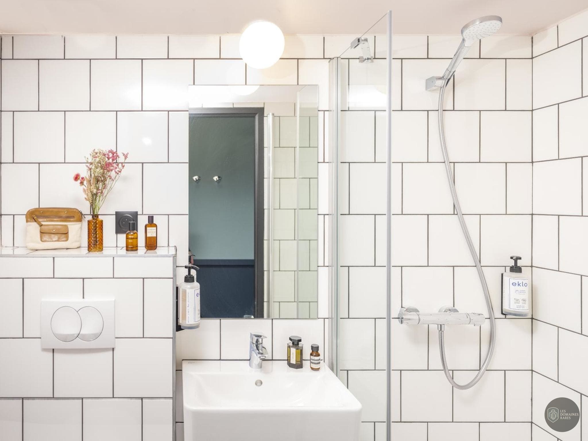 Salle de bain de l'hôtel Eklo Montpellier à Montpellier en Occitanie