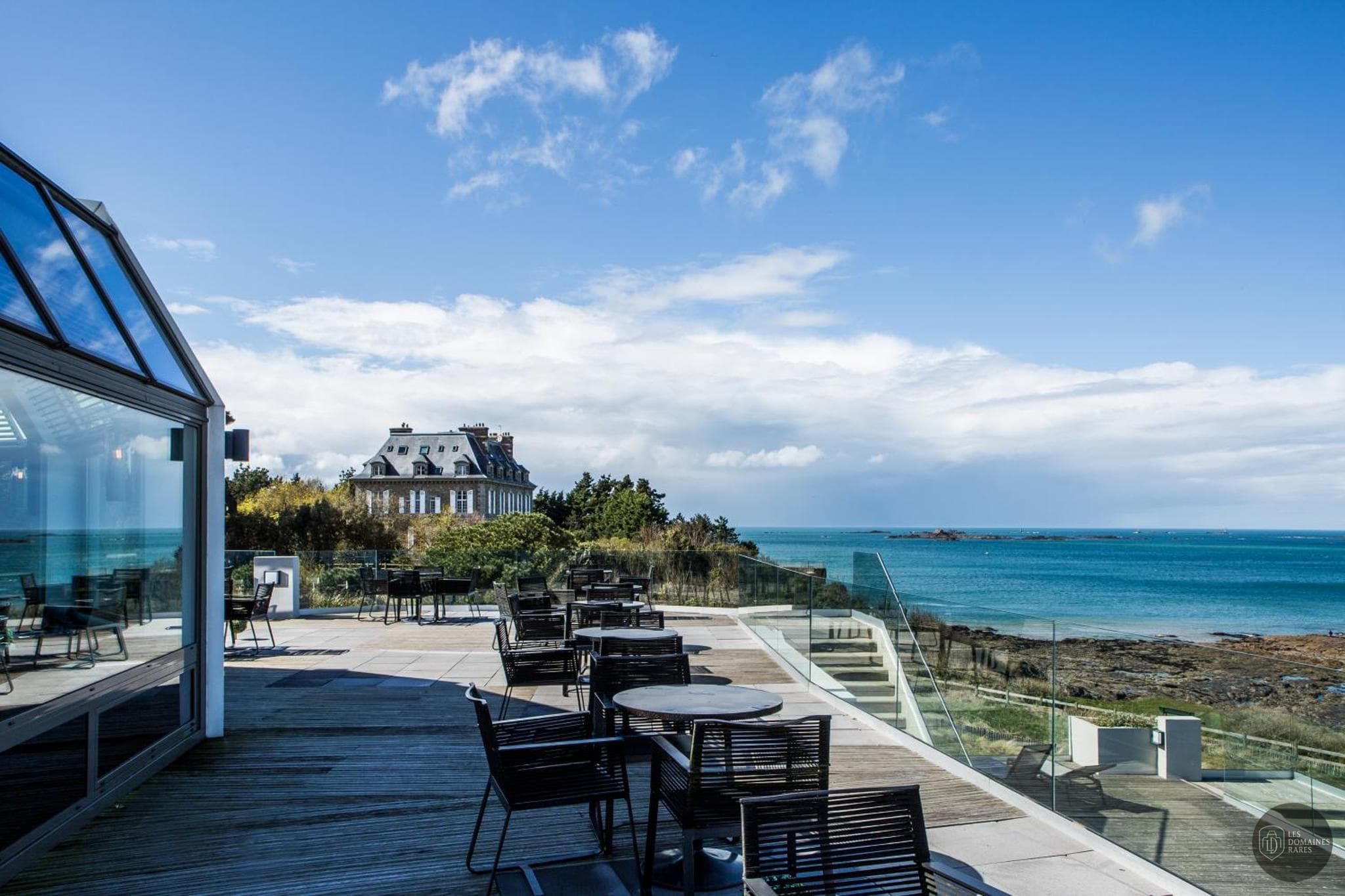 Vue extérieure du lieu Emeria Dinard à Dinard en Bretagne