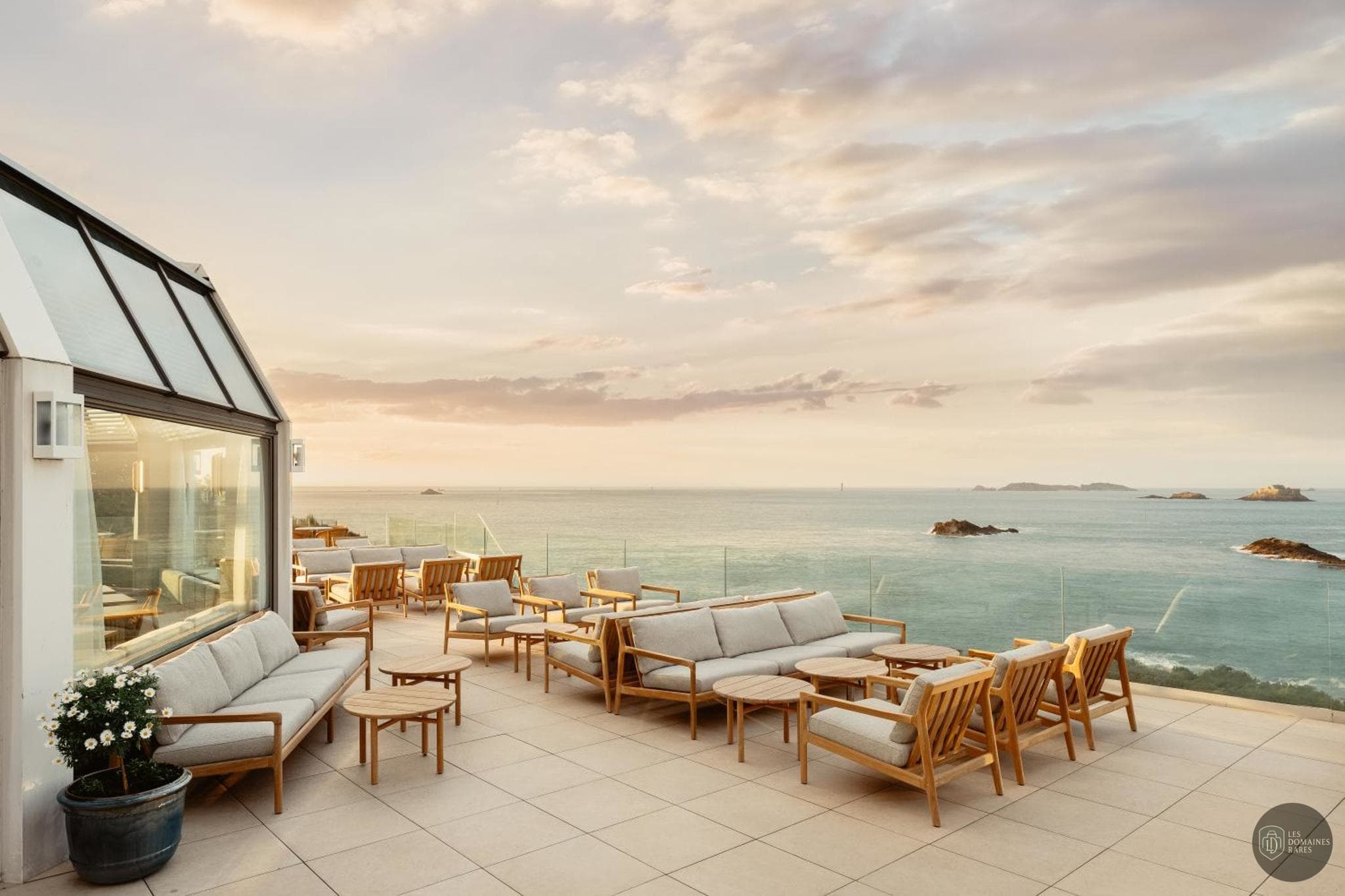 Vue extérieure du lieu Emeria Dinard à Dinard en Bretagne
