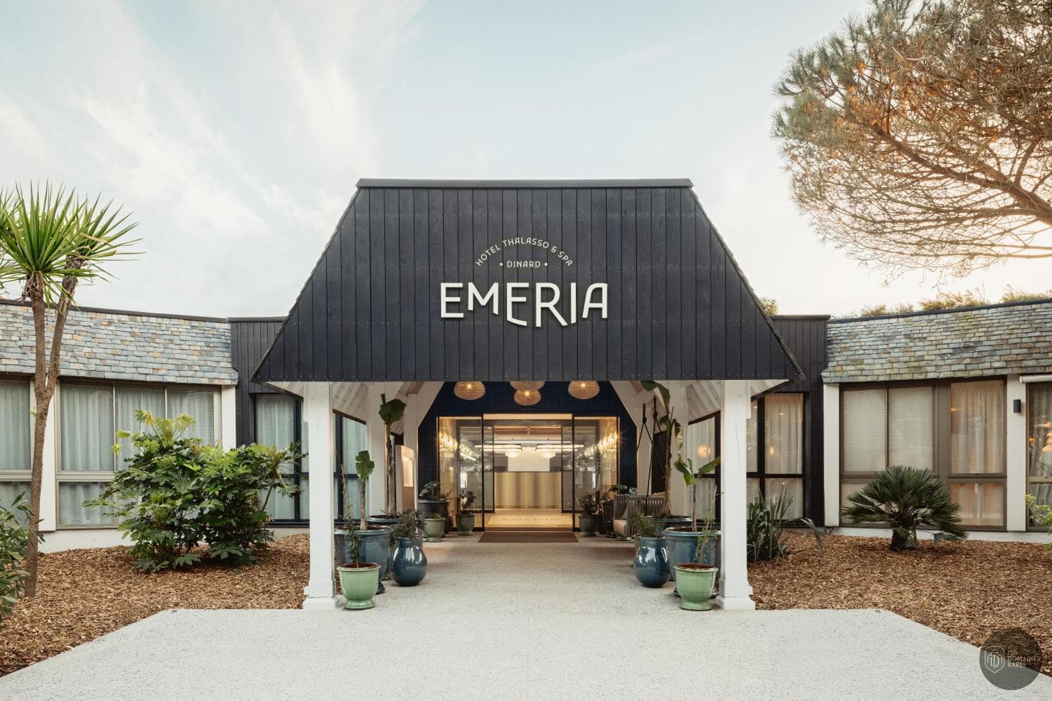 Vue extérieure du lieu Emeria Dinard à Dinard en Bretagne