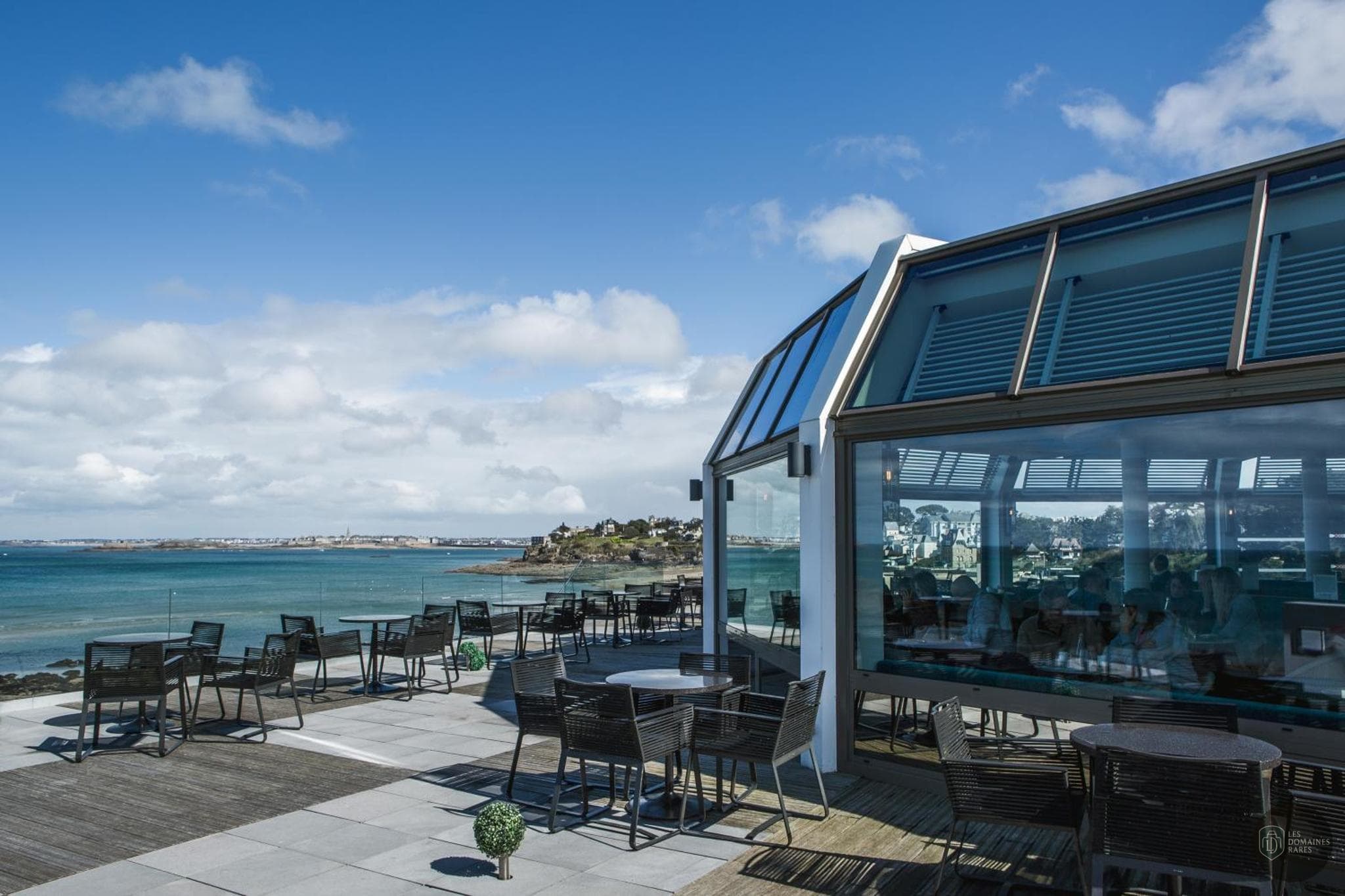 Vue extérieure du lieu Emeria Dinard à Dinard en Bretagne