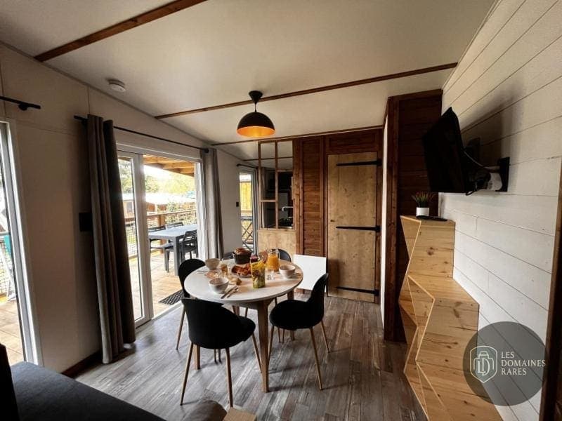 Vue extérieure du lodge Epicea Lodge en Auvergne-Rhône-Alpes