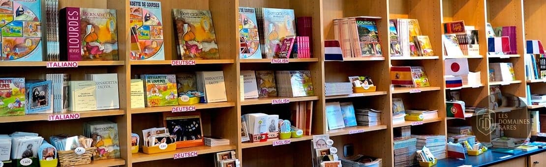 Rayons de livres et souvenirs