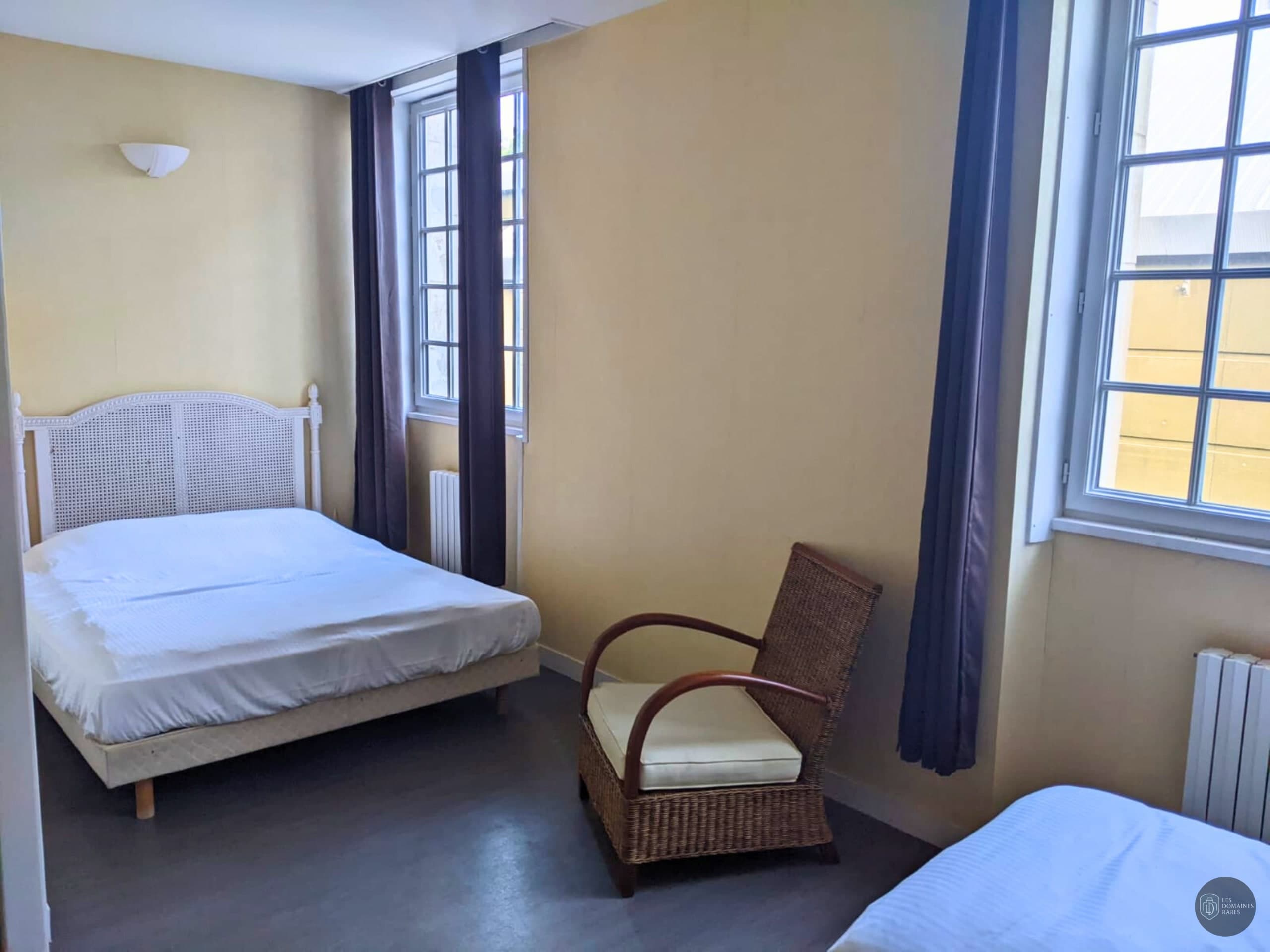 Chambre du lieu Espace René Le Bas en Normandie