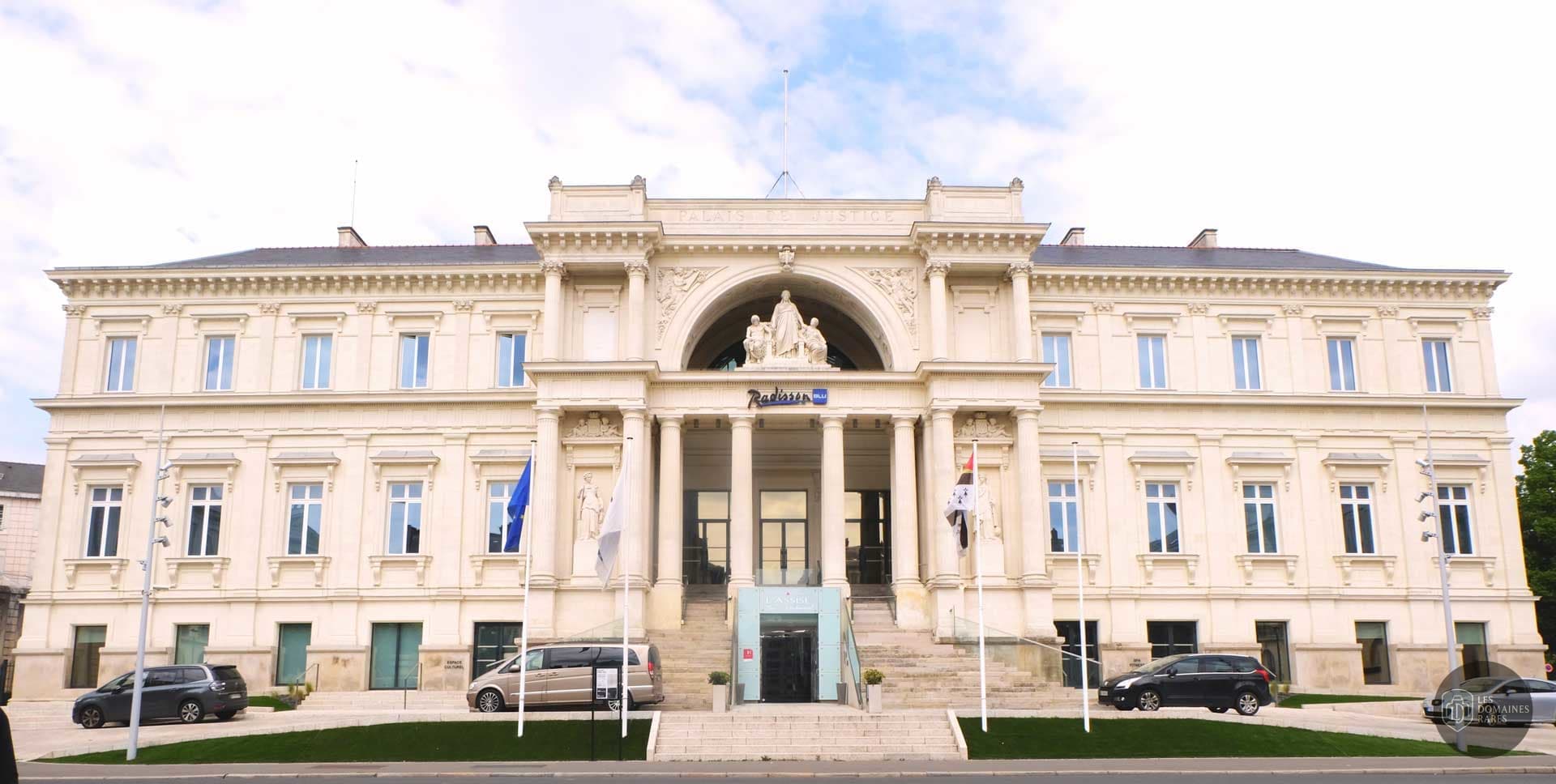 Façade du Radisson Blu Nantes