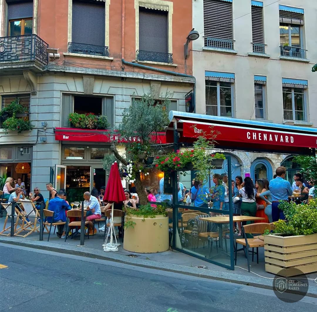 Vue extérieure du lieu F et K Bistroclub à Lyon en Auvergne-Rhône-Alpes