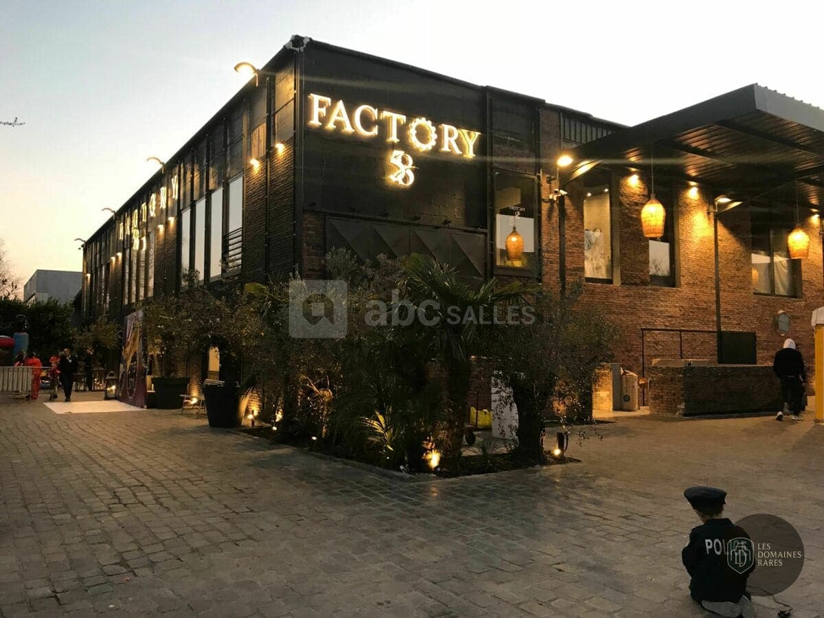 Vue extérieure du lieu Factory 58 à Bobigny en Île-de-France