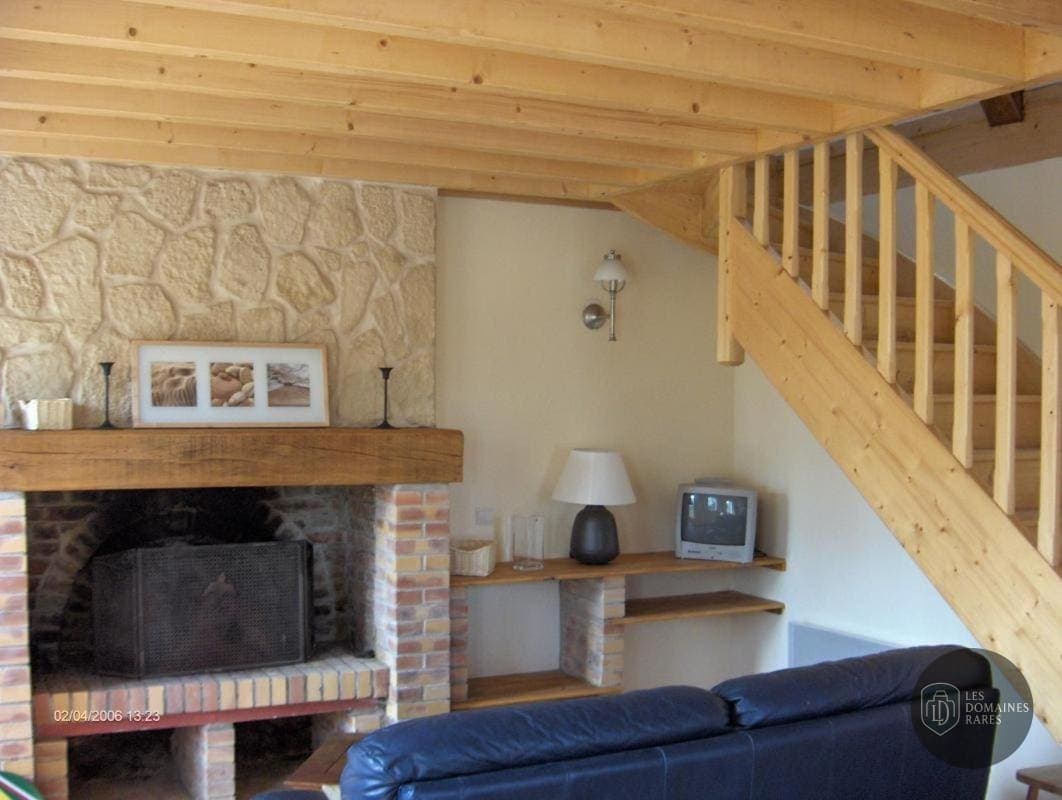 Espace intérieur de la ferme Ferme Dufresne à Bernières en Normandie