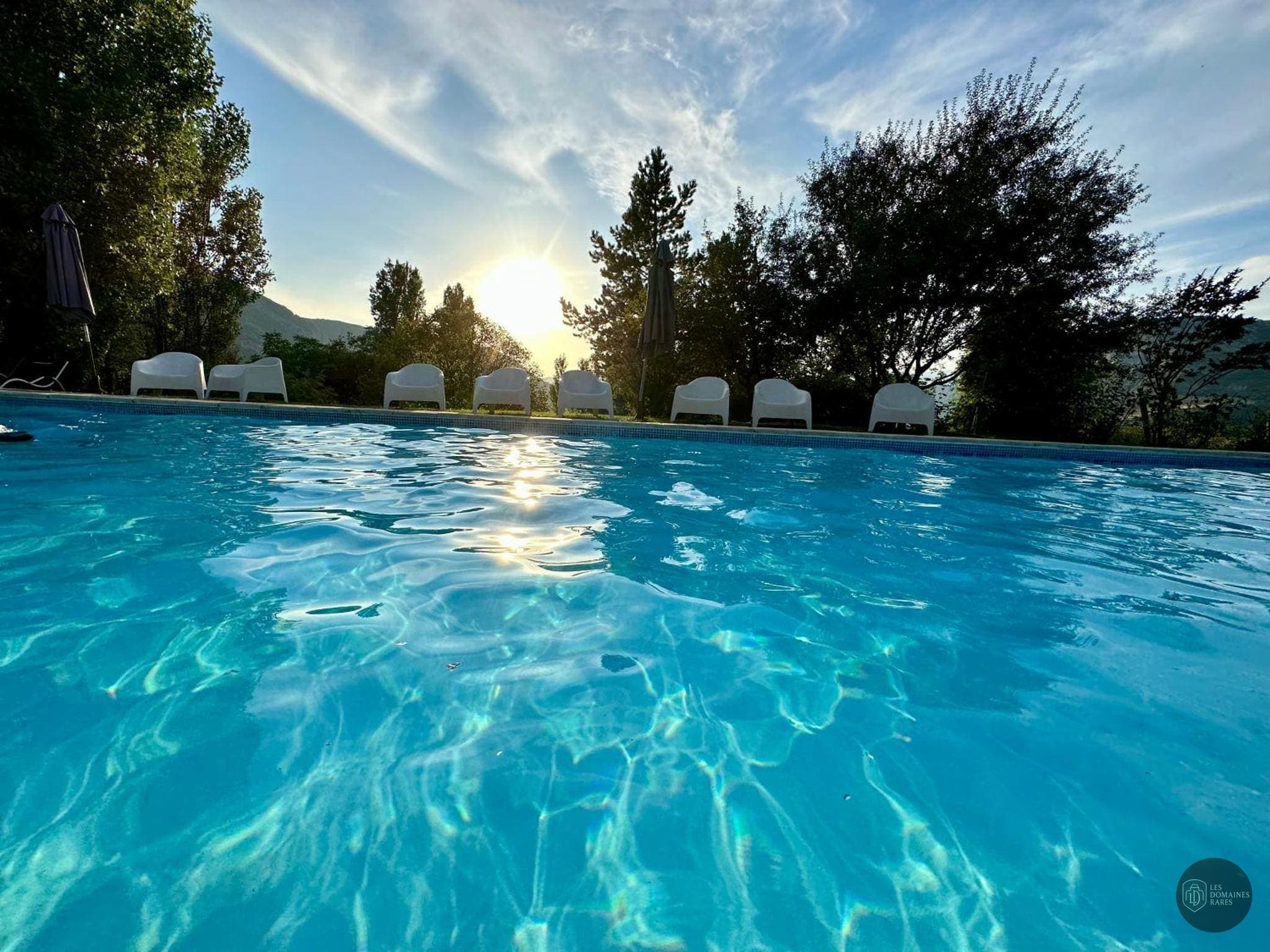 Piscine et activités de la ferme Ferme Fortia à Montréal en Auvergne-Rhône-Alpes