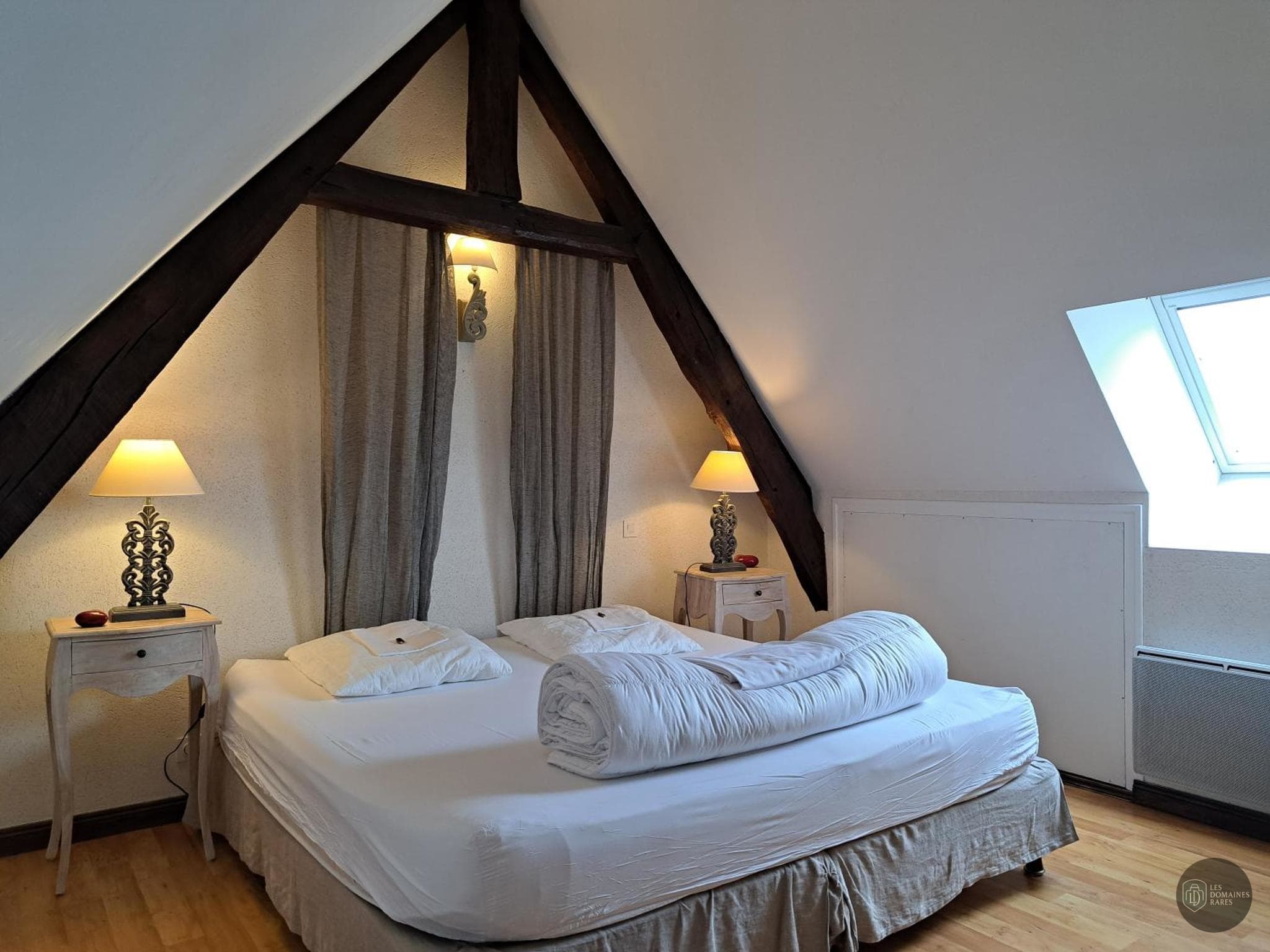 Chambre de la ferme Ferme Saint Michel à Le en Normandie - séminaire beauvoir