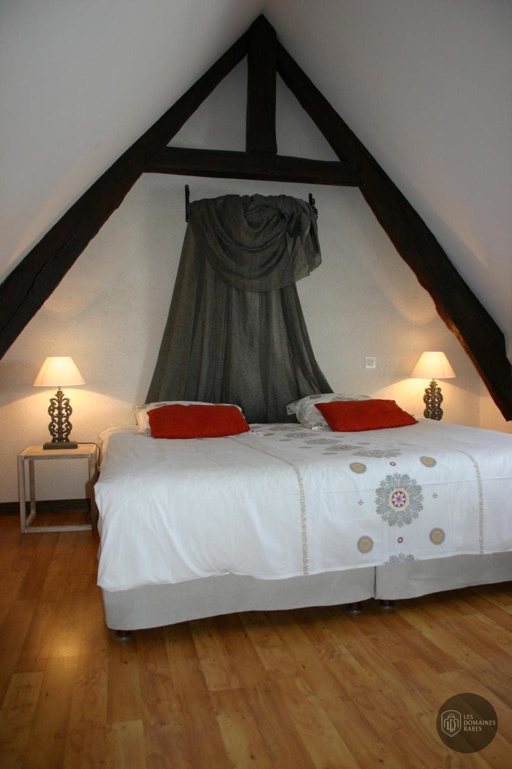 Chambre de la ferme Ferme Saint Michel à Le en Normandie