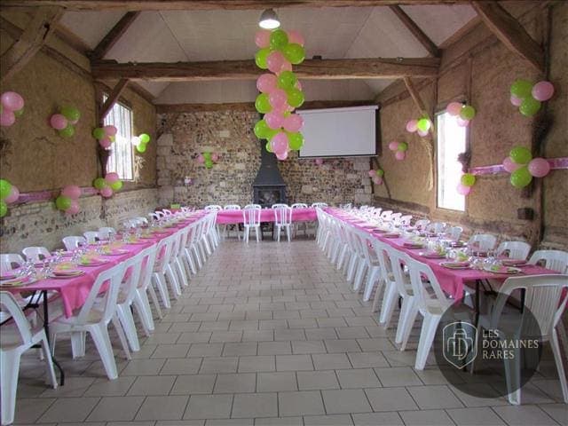 Salle de réunion 2 de la ferme Ferme d'Epaville à Montvilliers en Normandie