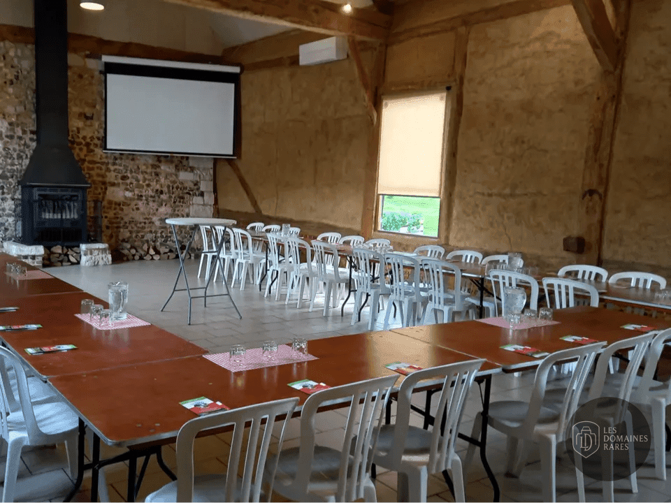 Salle de réunion 3 de la ferme Ferme d'Epaville à Montvilliers en Normandie