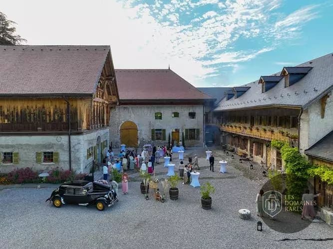 Vue extérieure de la ferme Ferme de Gy à Giez en Auvergne-Rhône-Alpes