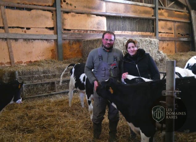 Vue de la ferme Ferme de Mauperthuis à Charny en Île-de-France