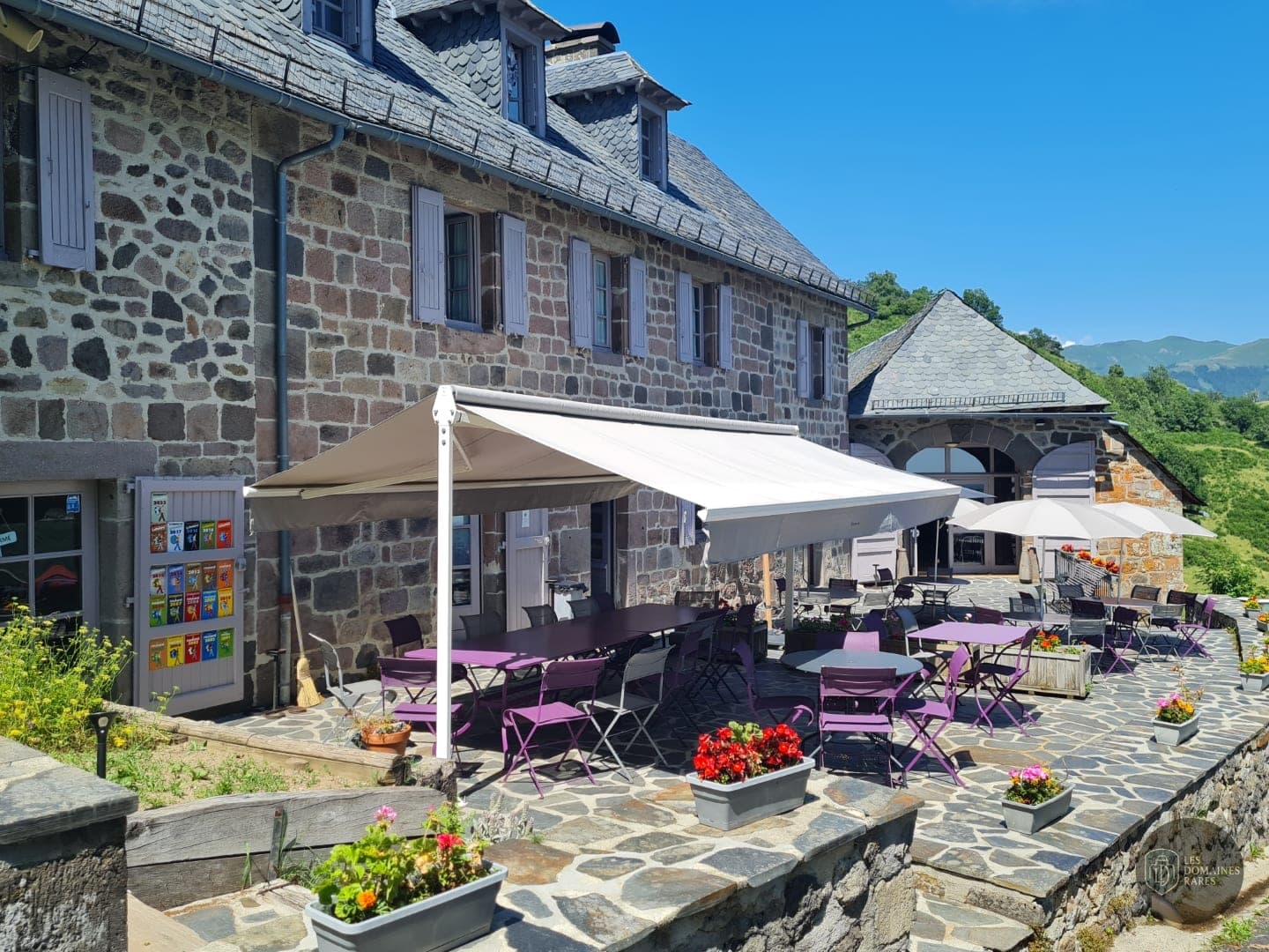 Vue extérieure de la ferme Ferme de Trielle à Thiezac en Auvergne-Rhône-Alpes