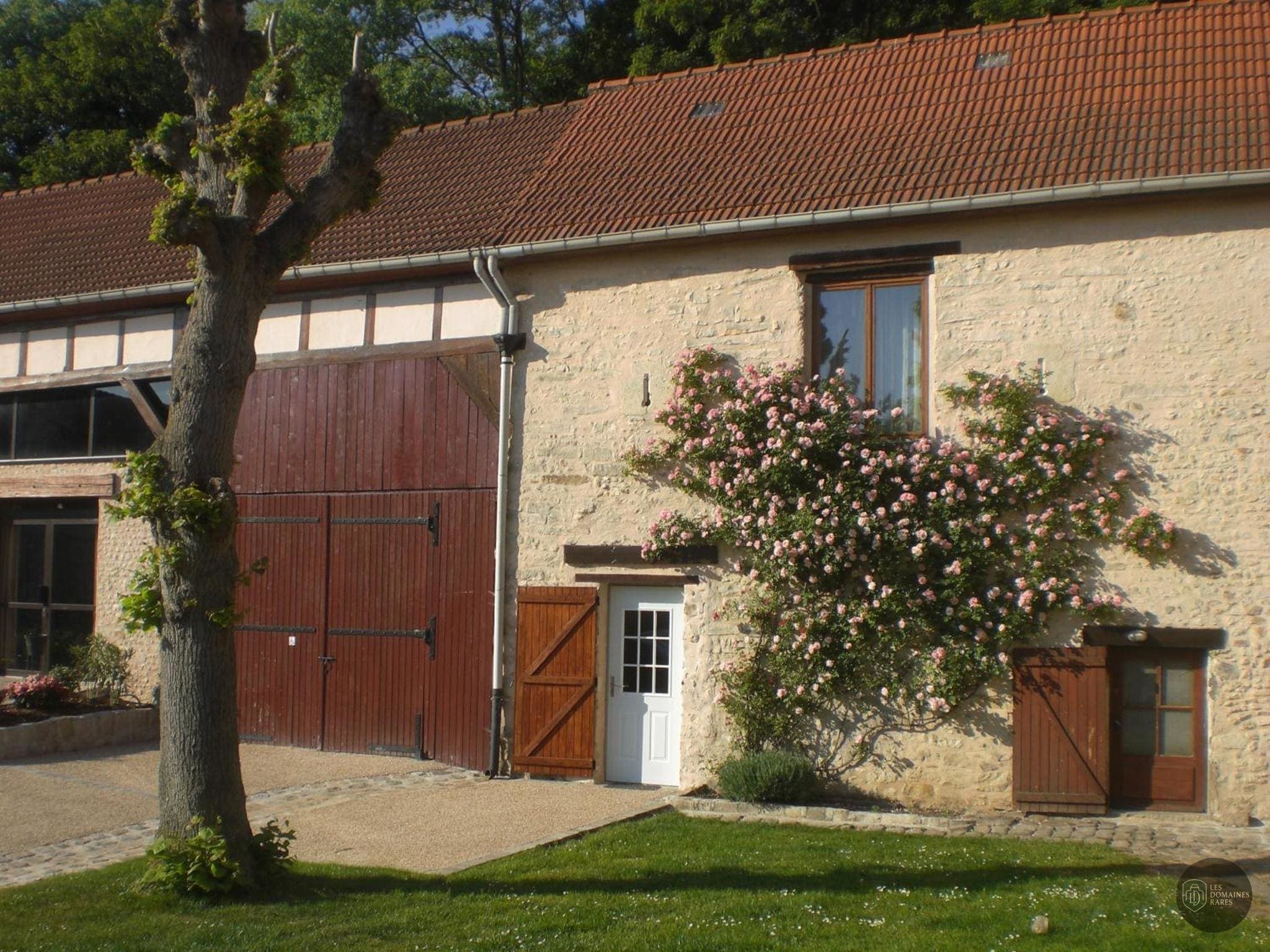 Vue de la ferme Ferme de Vintue à Etrechy en Île-de-France