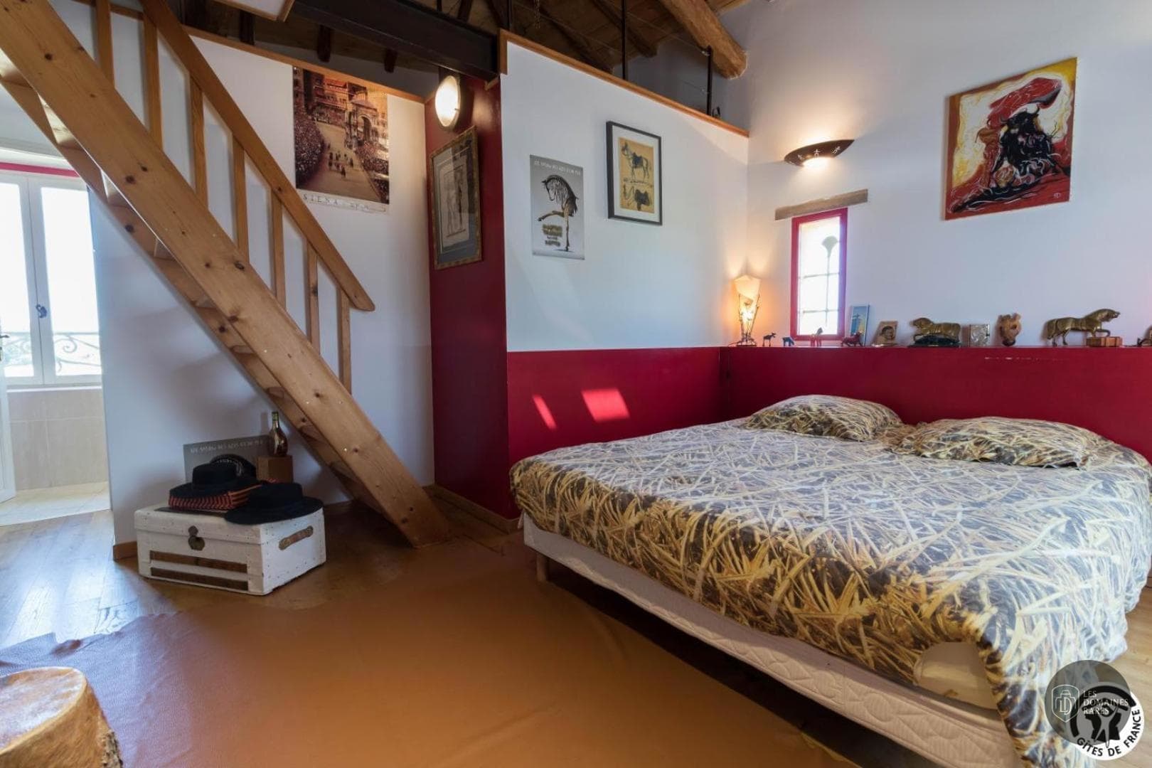 Chambre de la ferme Ferme de la Faisanderie à Villepreux en Île-de-France - séminaire neauphle-le-vieux