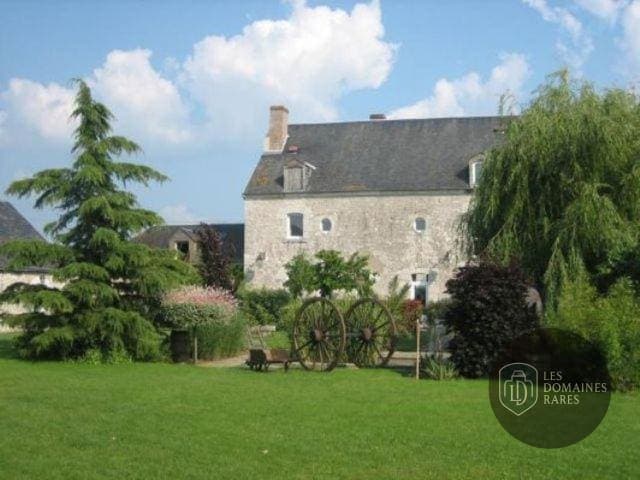 Vue extérieure de la ferme Ferme des 3 maillets à Avaray en Centre-Val de Loire