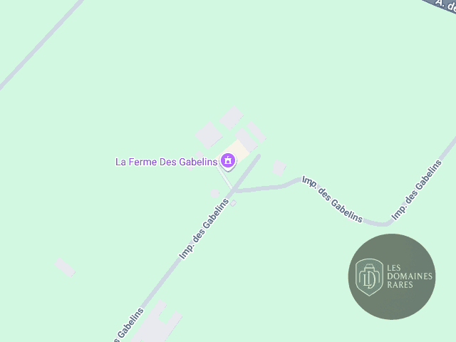 Carte satellite de La Ferme des Gabelins