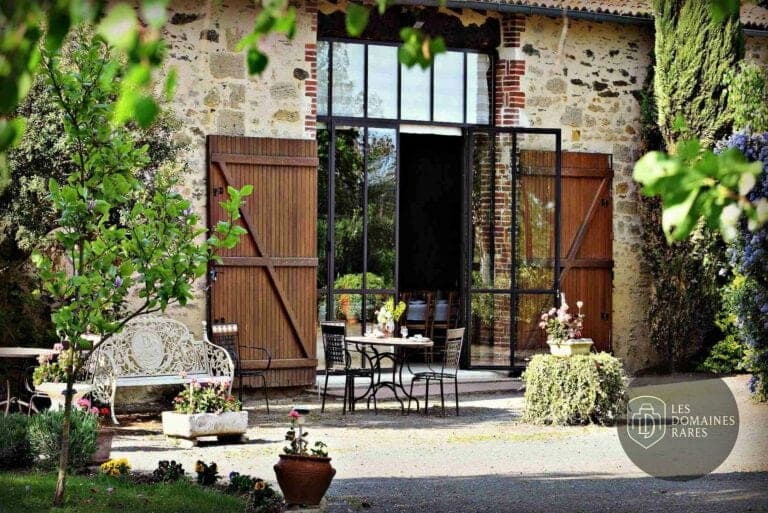 Vue extérieure de la ferme Ferme du Pinier en Pays de la Loire