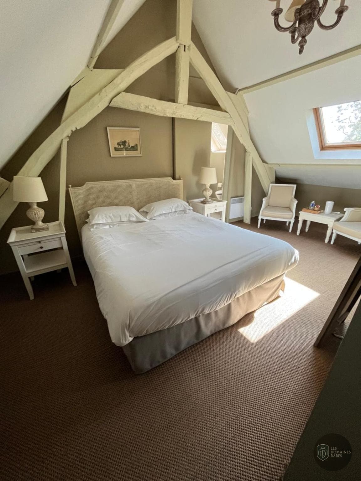 Chambre de l'hôtel Ferme du Vert en Hauts-de-France - séminaire pas-de-calais