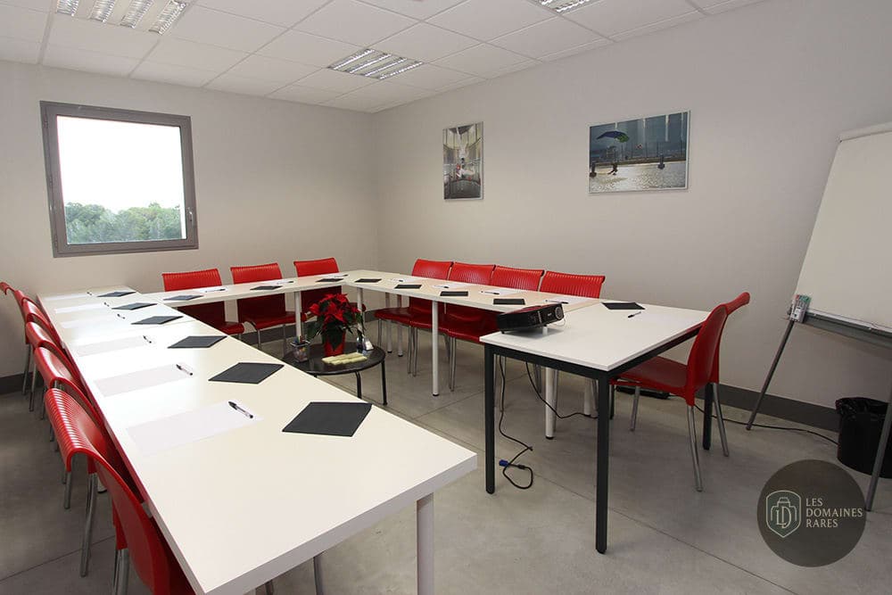Salle de réunion 1 du moulin Flyzone en Occitanie