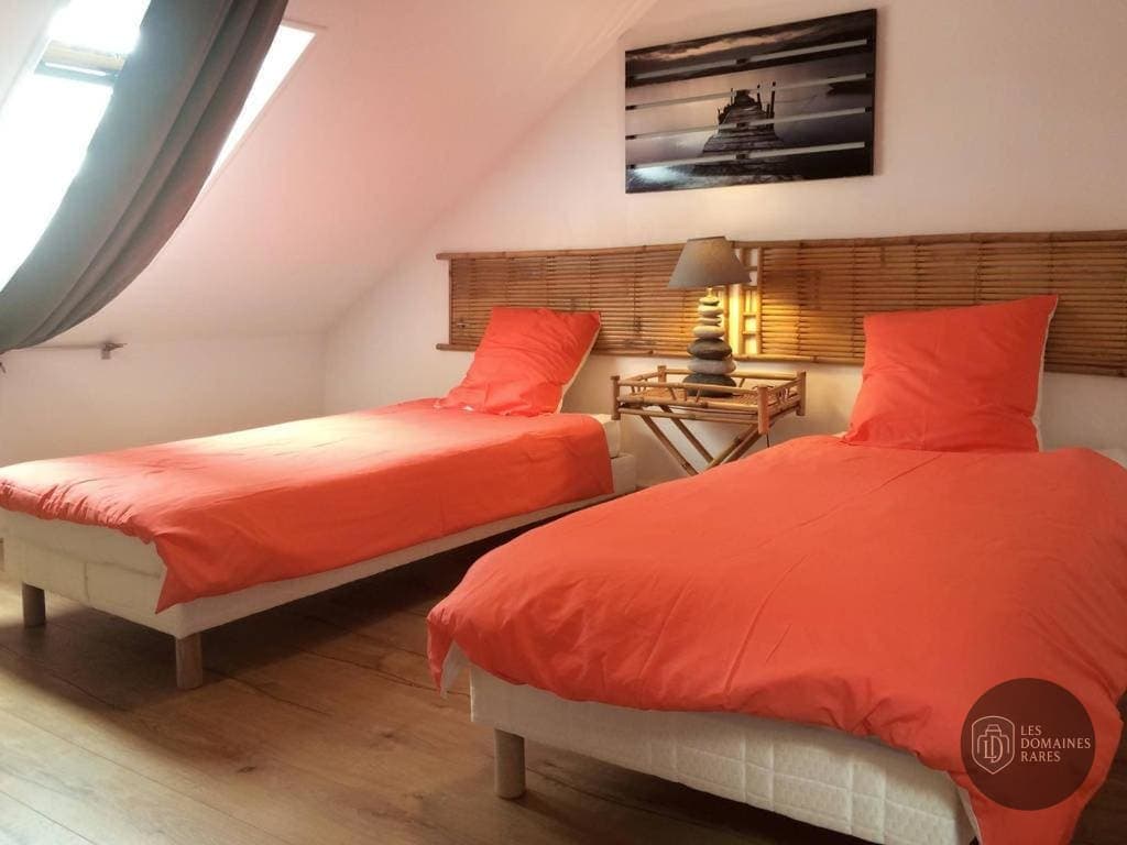 Chambre du gîte Gîtes Keranne en Normandie