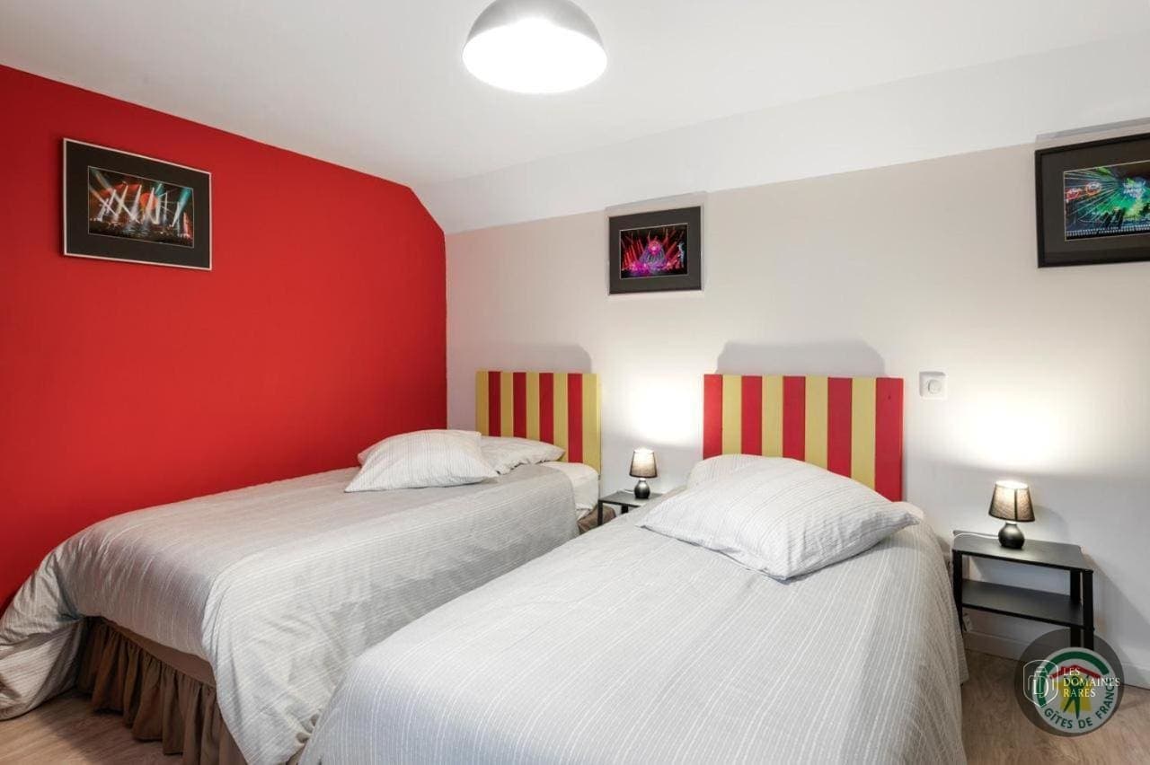 Chambre du gîte Gîtes de la Charnie en Pays de la Loire - séminaire chemiré-en-charnie, france