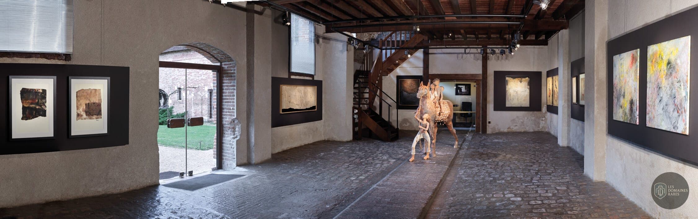 Espace intérieur du lieu Galerie Capazza à Nançay en Centre-Val de Loire