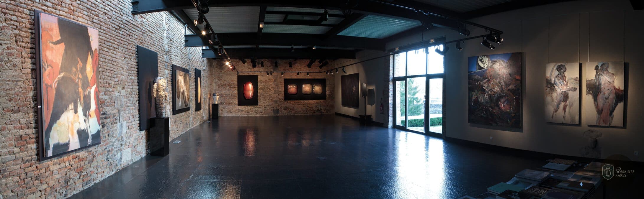 Espace intérieur du lieu Galerie Capazza à Nançay en Centre-Val de Loire
