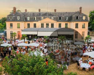 Extérieur Gigi Paris avec terrasse événementielle