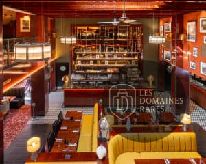 Salle restaurant Meatpack Steakhouse, vue plongeante