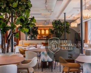 Restaurant Le Moulin, ambiance végétale