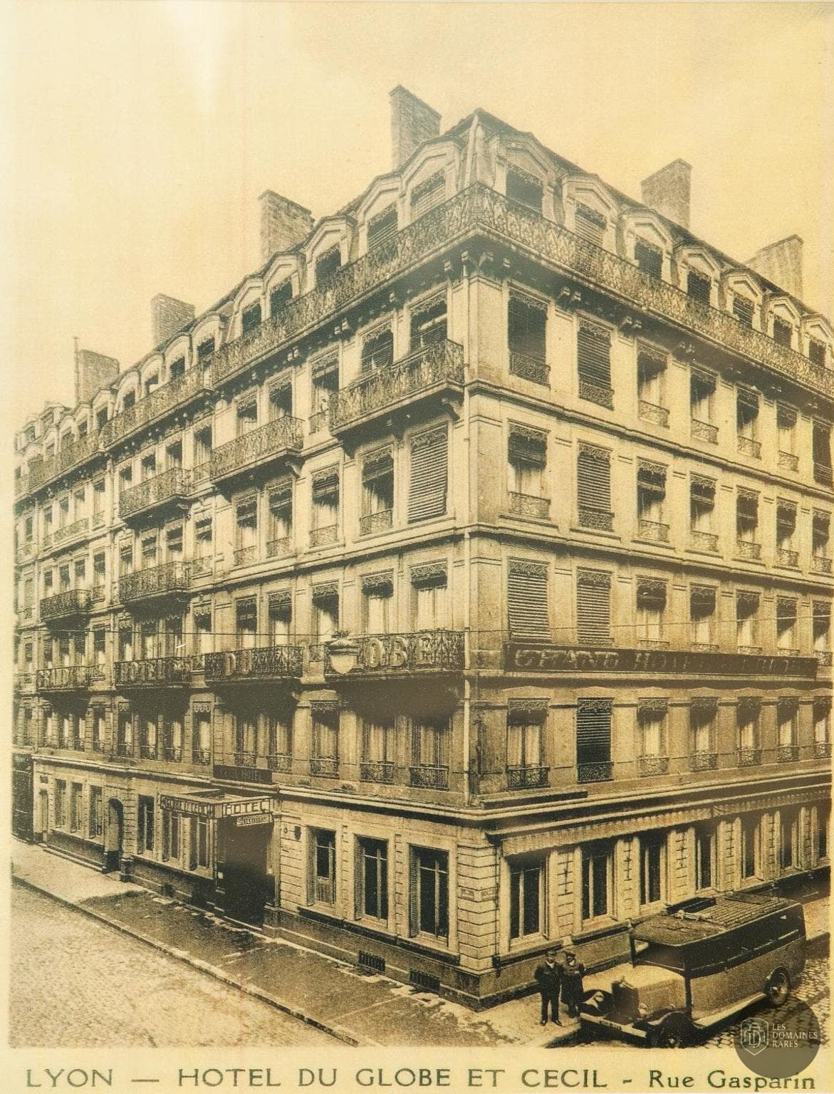 Vue extérieure de l'hôtel Globe et Cecil Hotel à Lyon en Auvergne-Rhône-Alpes