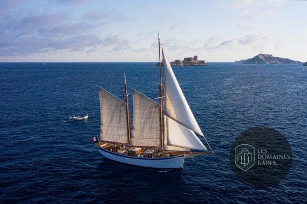 Vue extérieure du bateau Goelette Alliance à Marseille en Provence-Alpes-Côte d'Azur